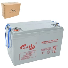 Тяговый гелевый аккумулятор 12V 100Ah универсальный, 12V100Ah-Gel-Battery